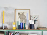 Billede af HAY Arcs Candleholder S H: 9 cm - Ivory OUTLET