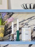 Billede af HAY Arcs Candleholder L H: 13 cm - Green OUTLET