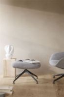 Billede af Eva Solo Laze Fodskammel H: 40,5 cm - Blend 0074 Grey/Pulverkaleret Stål