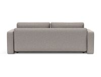 Billede af Innovation Living Black Label ILB 401 Sovesofa m. Armlæn 150-200 cm - Corocco Warm Grey/Mat Sort 