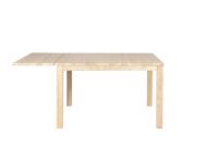 Billede af Haslev Klassik 5C Klapbord m. Skuffe 85x85 cm - Hvidolieret Eg