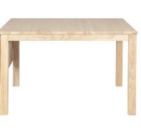 Billede af Haslev Klassik 5B Sofabord m. Skuffe 85x85 cm - Hvidolieret Eg
