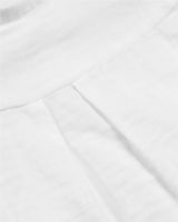 Billede af By Nord Skjortekjole Alfrid S/M - Snow  OUTLET