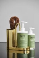 Billede af Nordal KAKI Dishwashing Kit H: 19 cm - Gold 