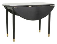 Billede af Nordal AHR Round Table Folding Ø:119 cm - Black Wood