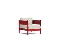 Billede af HAY Arbour Club Armchair SH: 40 cm - Vidar 1511 / Wine Red Water-Based Lacquered Solid Beech