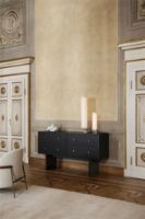 Billede af GUBI Private Sideboard 160x45 cm - Brown/Black Stained Oak