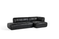 Billede af HAY Quilton Combination 21 Right End B: 281 cm - Sense Black