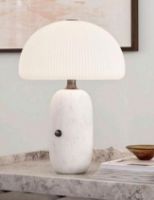 Billede af Vipp 592 Sculpture Table Lamp H:52 cm - White Marble  