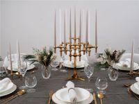 Billede af STOFF Nagel Stand H: 23 cm - Solid Brass