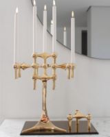 Billede af STOFF Nagel Glass Base Rectangular 30x17 cm - Smoked Brown