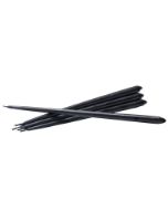 Billede af STOFF Nagel Taper Candles by Ester & Erik 6 pcs H: 29 cm - Black