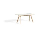 Billede af HAY CPH 30 Extendable Table 160/310x80x74 cm - Lacquered Solid Oak/Off White Linoleum