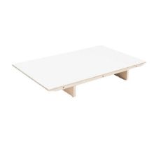 Billede af HAY CPH 30 Extendable Leaf 50x80 cm - Oak Plywood/White Laminate