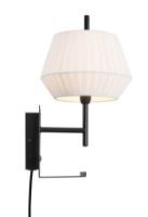 Billede af Nordlux Dicte Væglampe Ø: 21 cm - White OUTLET