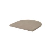 Billede af Kristina Dam Studio Seating Cushion Dining Chair 51x48x3 cm - Light Brown Nubuch OUTLET