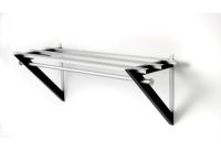 Billede af Hoigaard HH-6 Hattehylde 68 x 35 cm - Sort