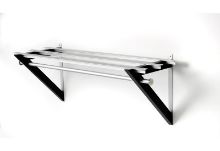 Billede af Hoigaard HH-6 Hattehylde 68 x 35 cm - Sort