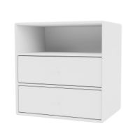 Billede af Montana Mini 1006 Modul med 2 Skuffer 35x35 cm - 101 New White