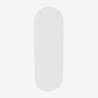 Billede af Montana Figure Ovalt Spejl 46,8x138 cm - 101 New White