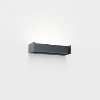 Billede af Lampefeber Slat One Udendørs Væg-/Loftlampe B: 22 cm - Anthracite (RAL 7016)