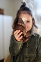 Billede af FableWood Papegøjen 12x16 cm - Valnød/Ask OUTLET