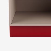 Billede af Montana Sokkel 1207 H: 7 cm - 165 Beetroot