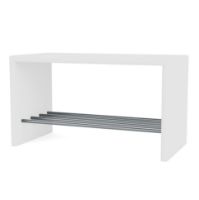 Billede af Montana Monterey MON80 Skobænk L: 80 cm - 101 New White