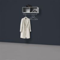 Billede af Montana Coat Hattehylde L: 69,6 cm - 04 Anthracite