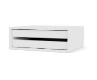Billede af Montana Selection Classify Modul med 2 Bakker 35,4x12,6x30 cm - 101 New White