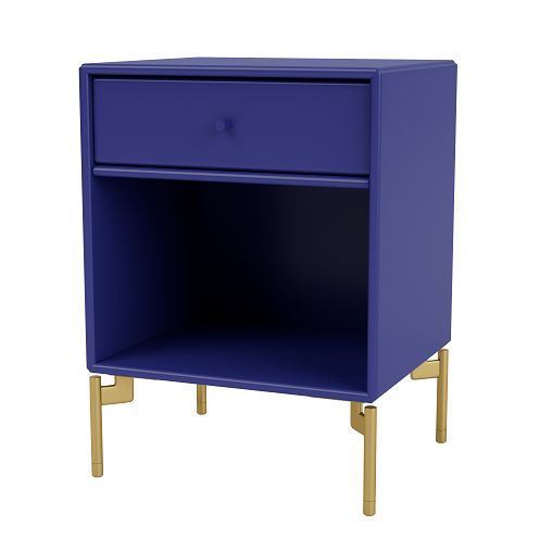 Billede af Montana Selection Dream Sengebord med ben 35,4x35,4x30 cm - 135 Monarch / Brass