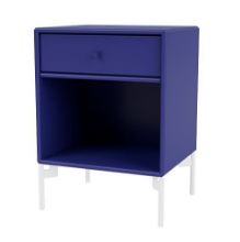 Billede af Montana Selection Dream Sengebord med ben 35,4x35,4x30 cm - 135 Monarch / Snow