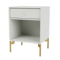 Billede af Montana Selection Dream Sengebord med ben 35,4x35,4x30 cm - 09 Nordic / Brass