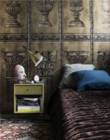 Billede af Montana Selection Dream Sengebord med ben 35,4x35,4x30 cm - 09 Nordic / Chrome