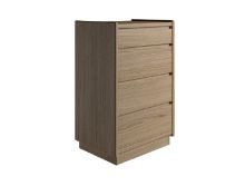 Billede af Kaagaard 445037 Kommode med Sokkel 50x68x37cm - Oliebehandlet Eg