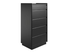 Billede af Kaagaard 555037 Kommode med Sokkel 85x50x37cm - Sortmalet