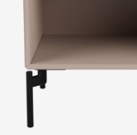 Billede af Montana MB126 Ben til reolmodul 4 stk. H: 12,6 cm - 05 Black