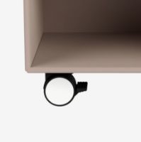 Billede af Montana SRCO Hjul til reolmodul 4 stk. H: 7,8 cm - 101 New White