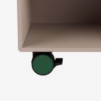 Billede af Montana SRCO Hjul til reolmodul 4 stk. H: 7,8 cm - 136 Pine