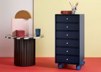 Billede af Montana SRCO Hjul til reolmodul 4 stk. H: 7,8 cm - 138 Juniper