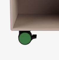 Billede af Montana SRCO Hjul til reolmodul 4 stk. H: 7,8 cm - 152 Parsley