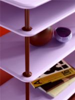 Billede af Montana Free 222100 Reol med Indskudt Hylde 203,4x75,8cm - 163 Black Jade