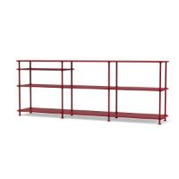 Billede af Montana Free 222100 Reol med Indskudt Hylde 203,4x75,8cm - 165 Beetroot