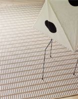 Billede af Woodnotes New York Carpet Sewn Edges 140x200 cm - Natural/White