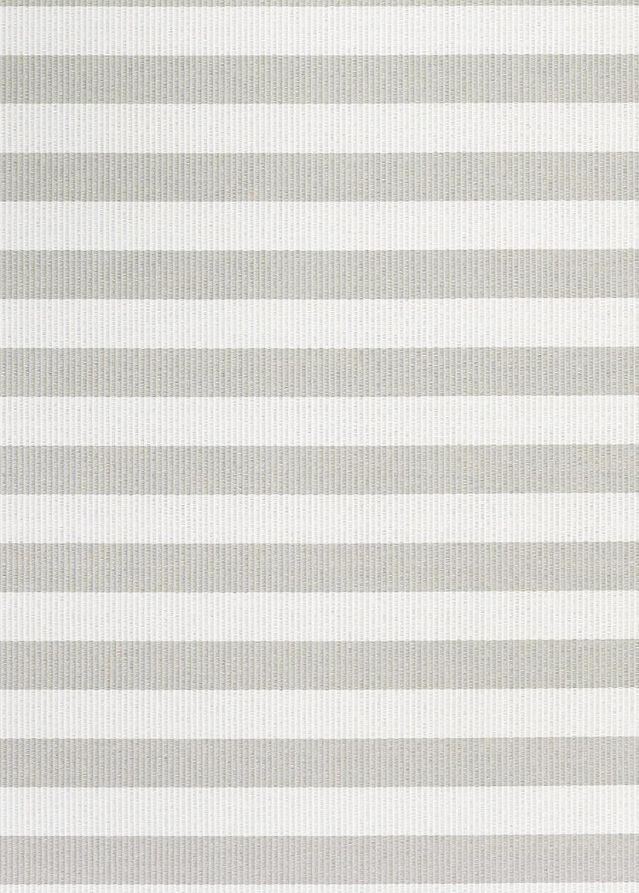 Billede af Woodnotes Big Stripe Carpet Sewn Edges 80x200 cm - Stone/White