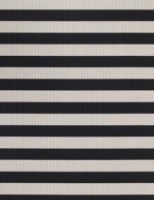 Billede af Woodnotes Big Stripe Carpet Sewn Edges 140x200 cm - Black/Stone