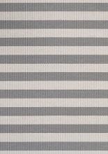 Billede af Woodnotes Big Stripe Carpet Sewn Edges 170x240 cm - Grey/Stone