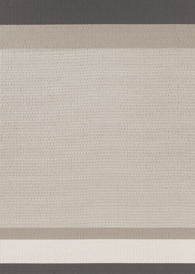 Billede af Woodnotes Panorama Carpet Sewn Edges 80x200 cm - Stone/White