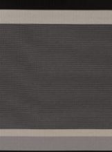 Billede af Woodnotes Panorama Carpet Sewn Edges 80x200 cm - Black/Light Grey