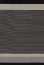 Billede af Woodnotes Panorama Carpet Sewn Edges 140x200 cm - Black/Light Grey